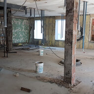 Lots to do still before the framing can go in.